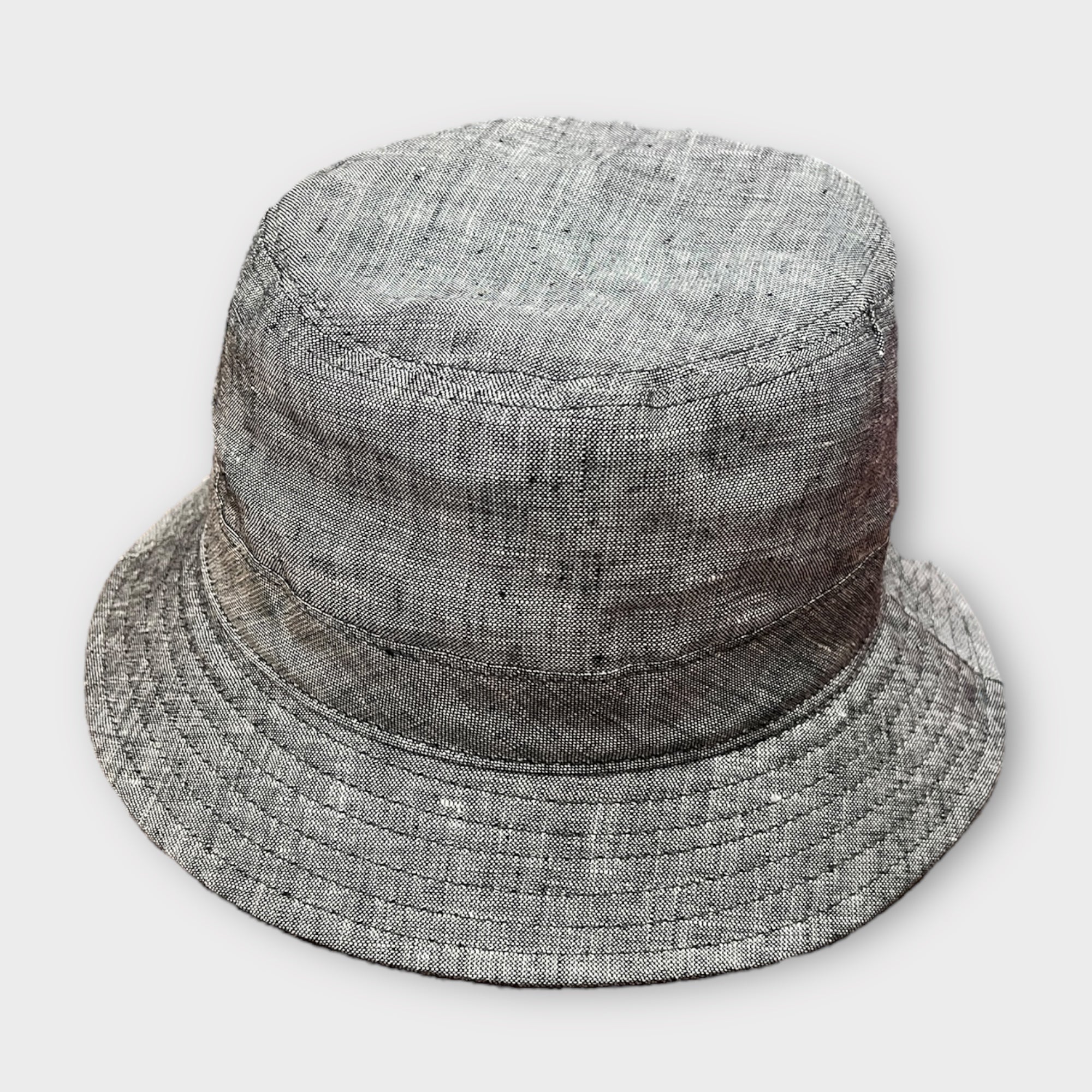 Cappello Pescatore Bucket In Lino