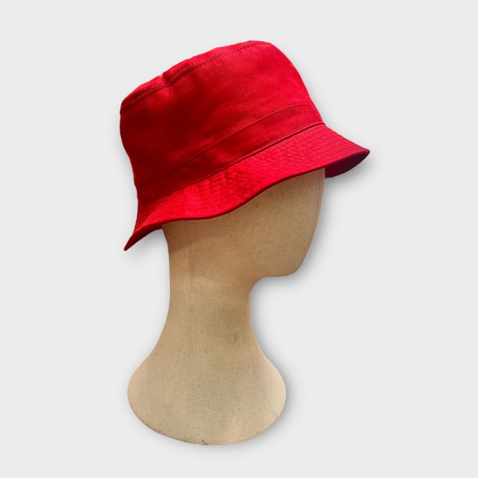 Cappello Pescatore Bucket In Lino