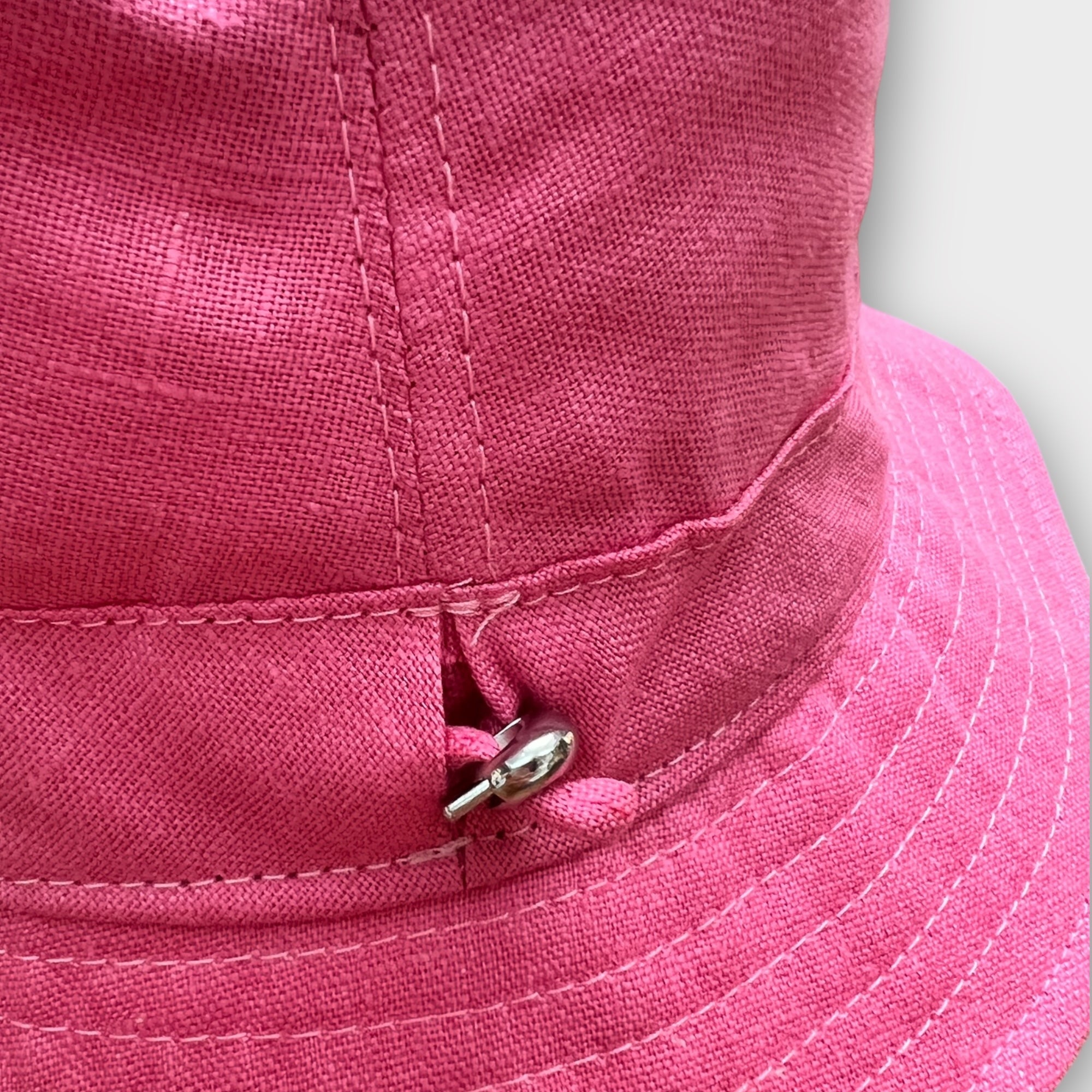 Cappello Pescatore Bucket In Lino