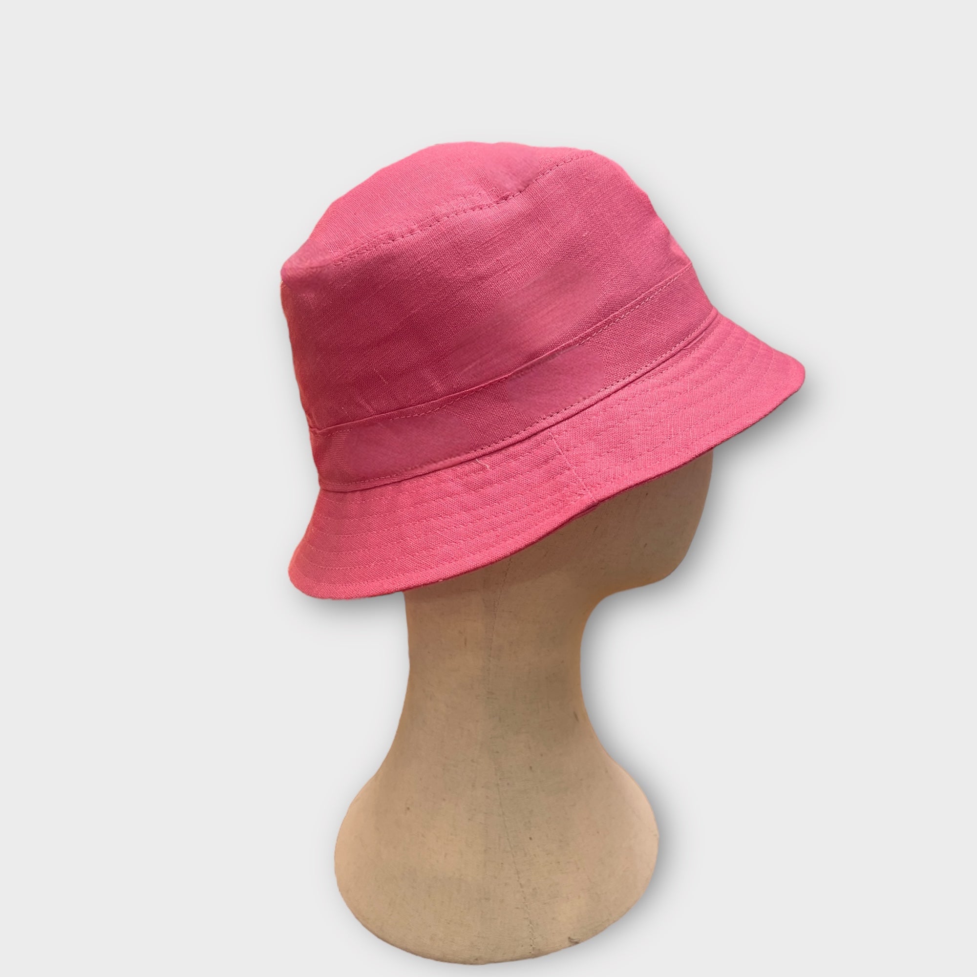 Cappello Pescatore Bucket In Lino