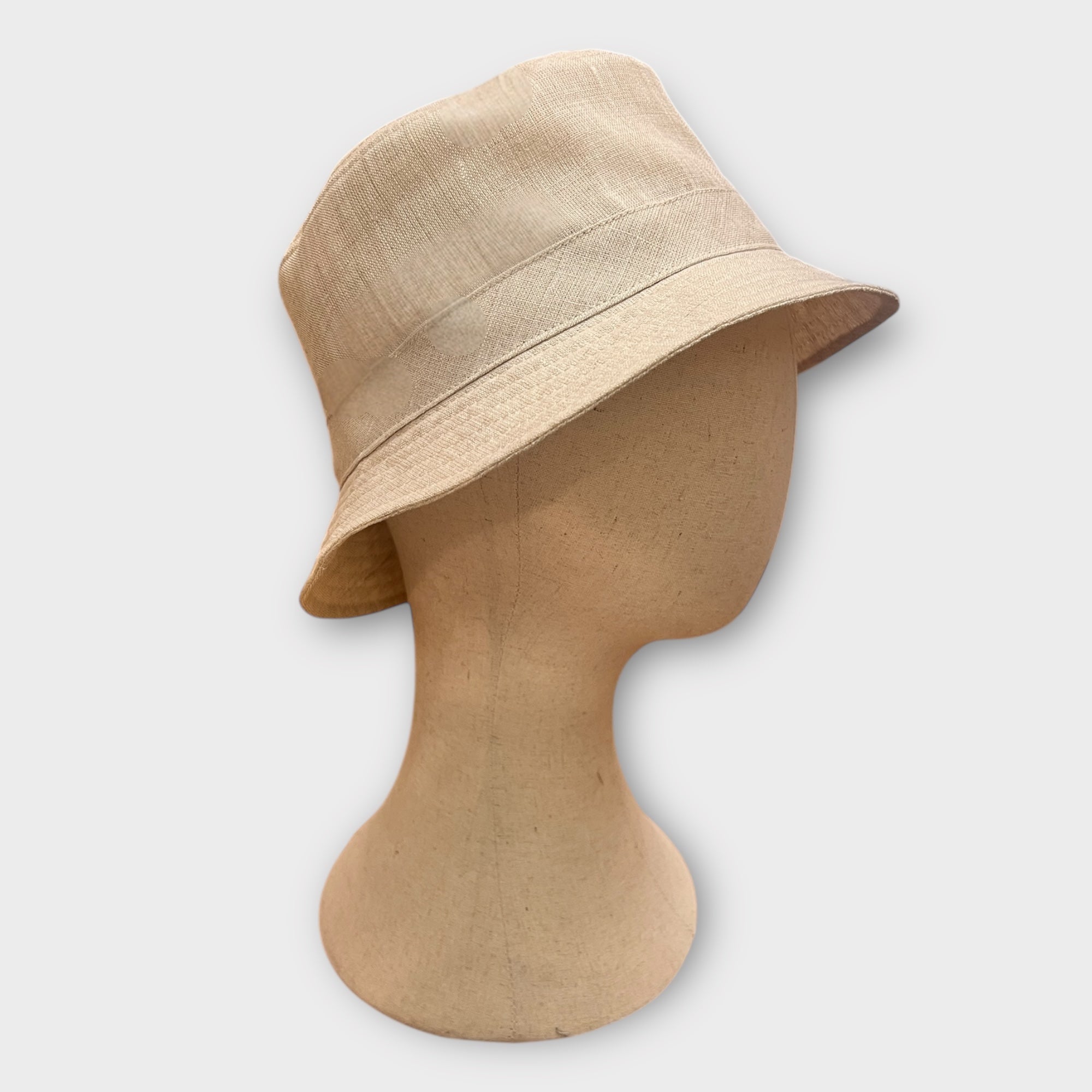 Cappello Pescatore Bucket In Lino