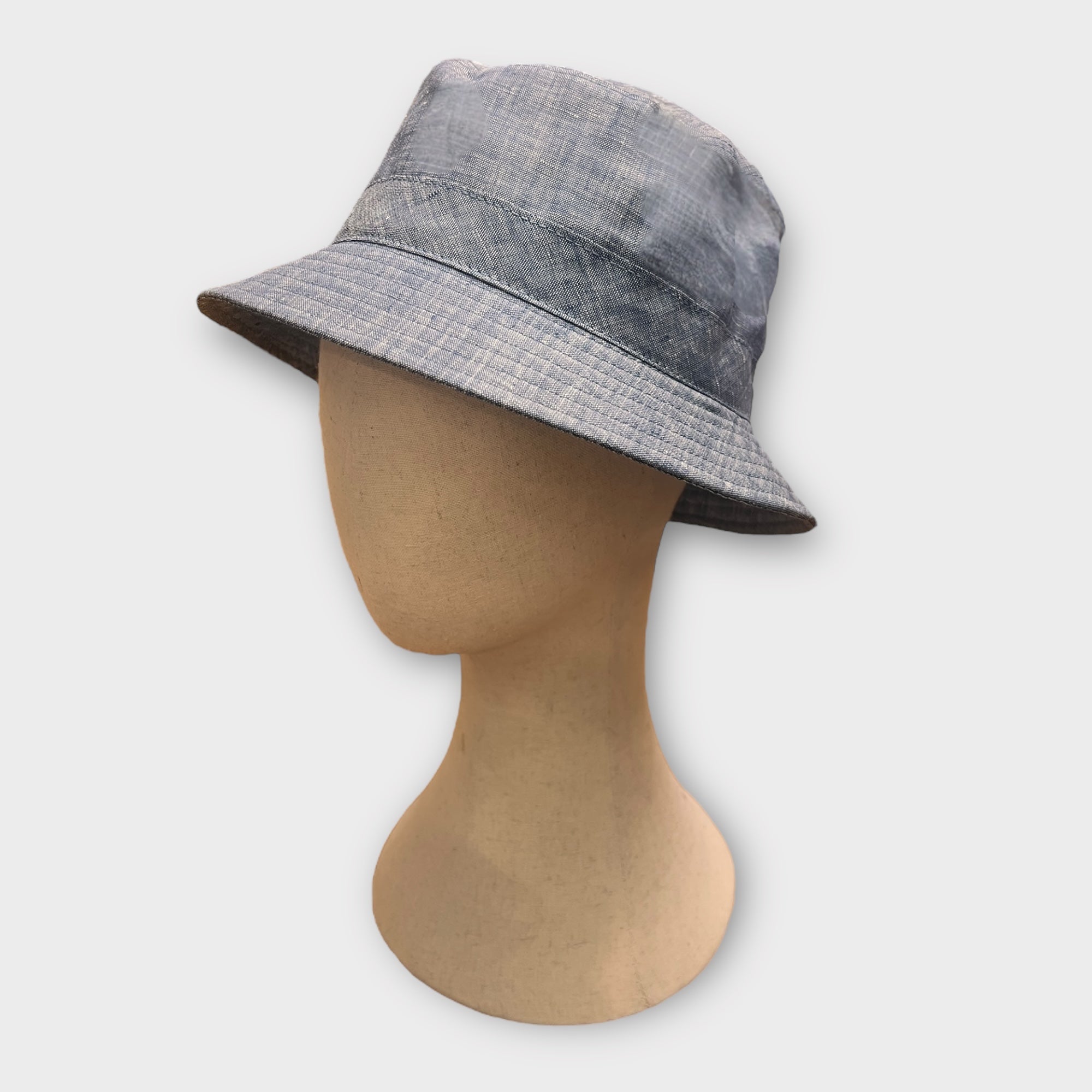 Cappello Pescatore Bucket In Lino