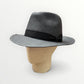 Cappello Fedora Estivo In Tessuto Lino