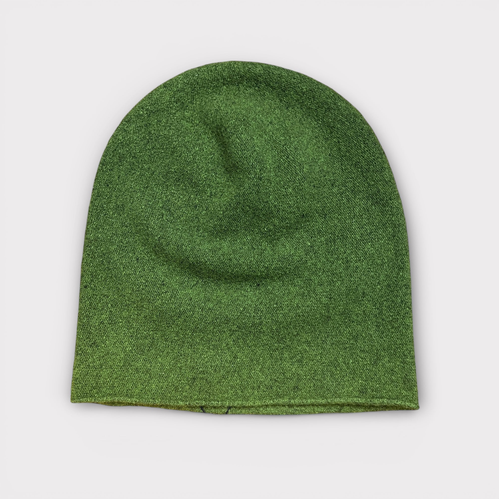 Berretto Beanie In Panno Di Lana "Nero" Kopka