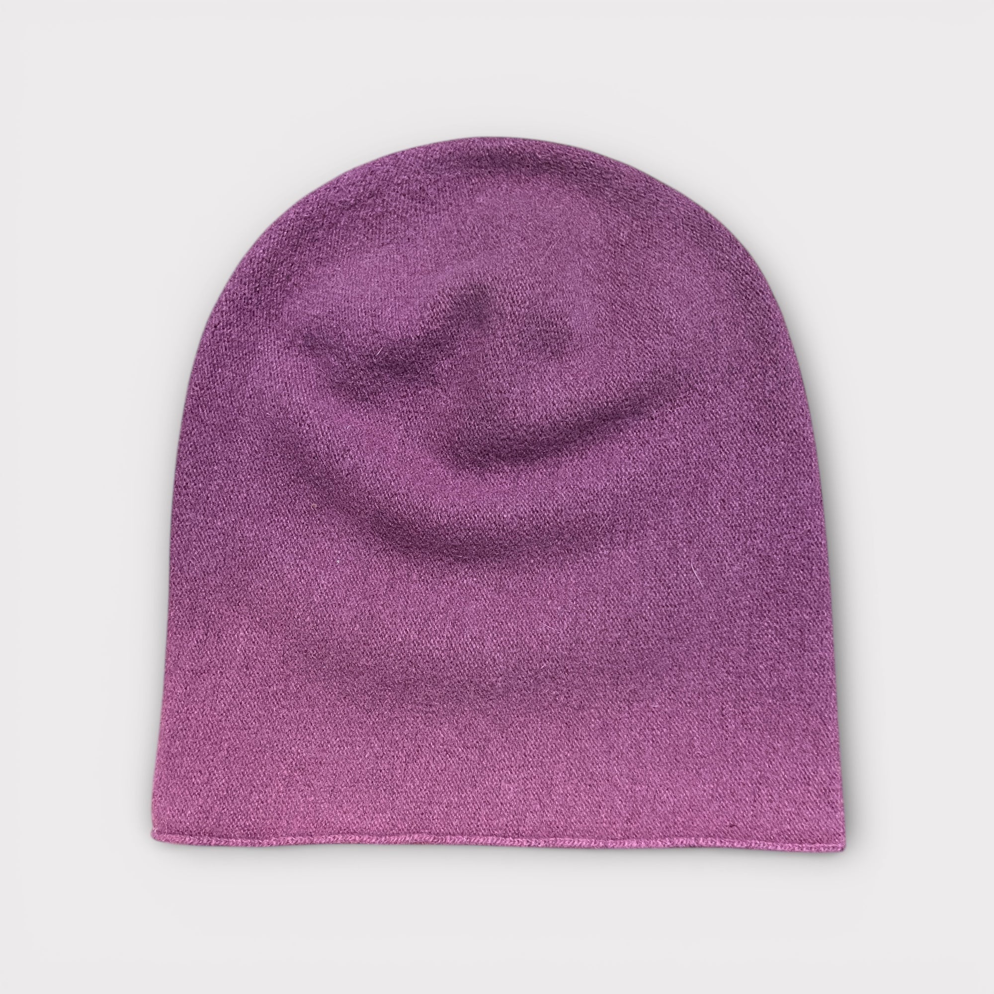 Berretto Beanie In Panno Di Lana "Nero" Kopka