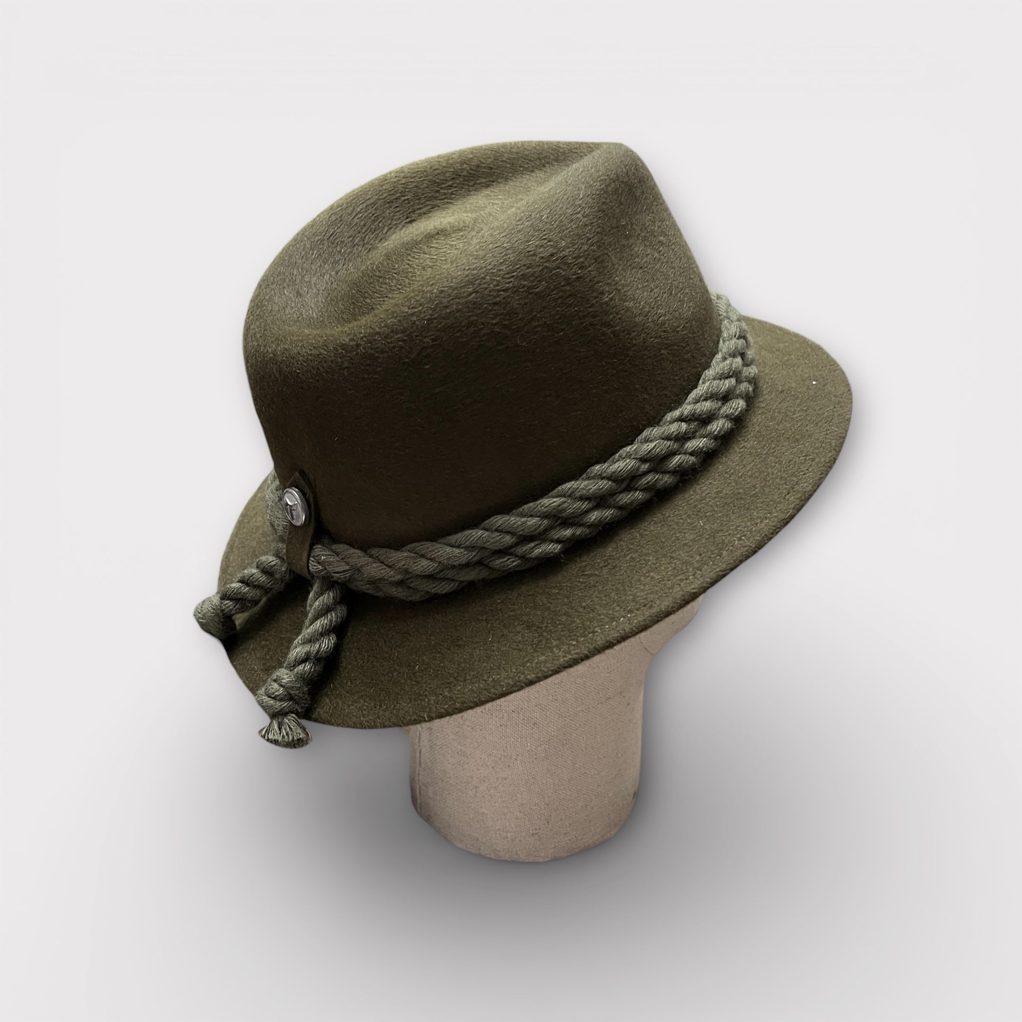 Cappello in Lepre Tipico Tirolese Verde