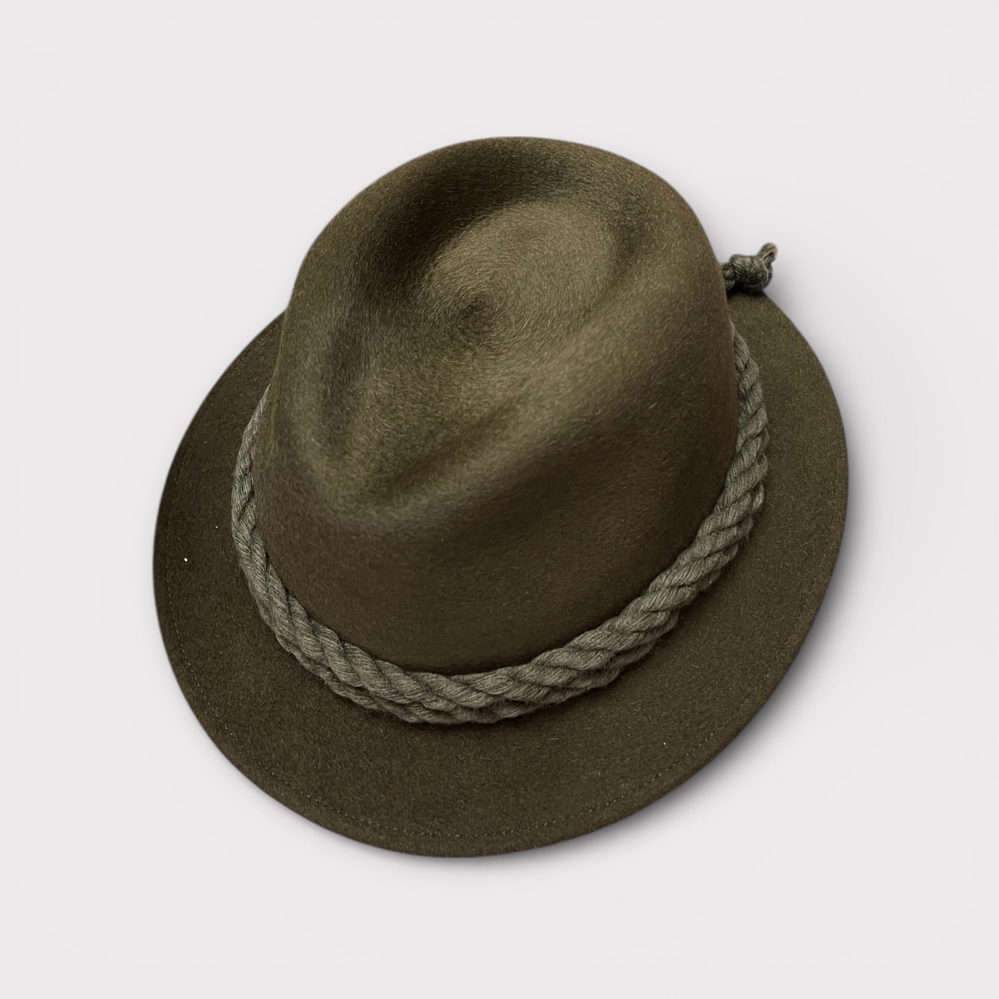 Cappello in Lepre Tipico Tirolese Verde