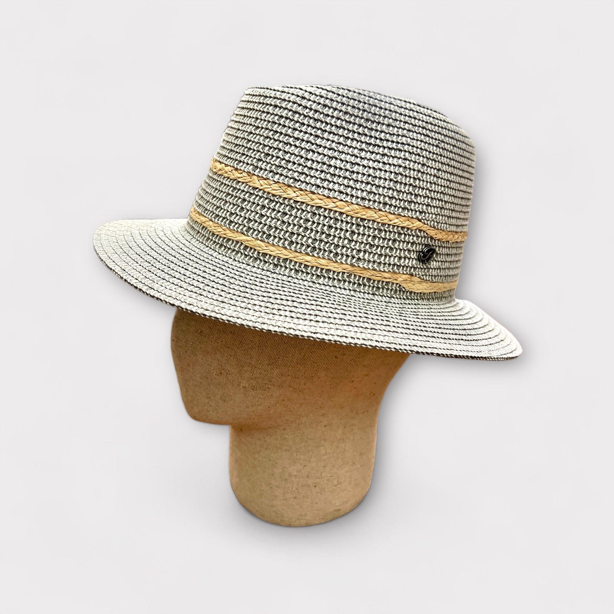 Cappello Estivo Papier Grigio