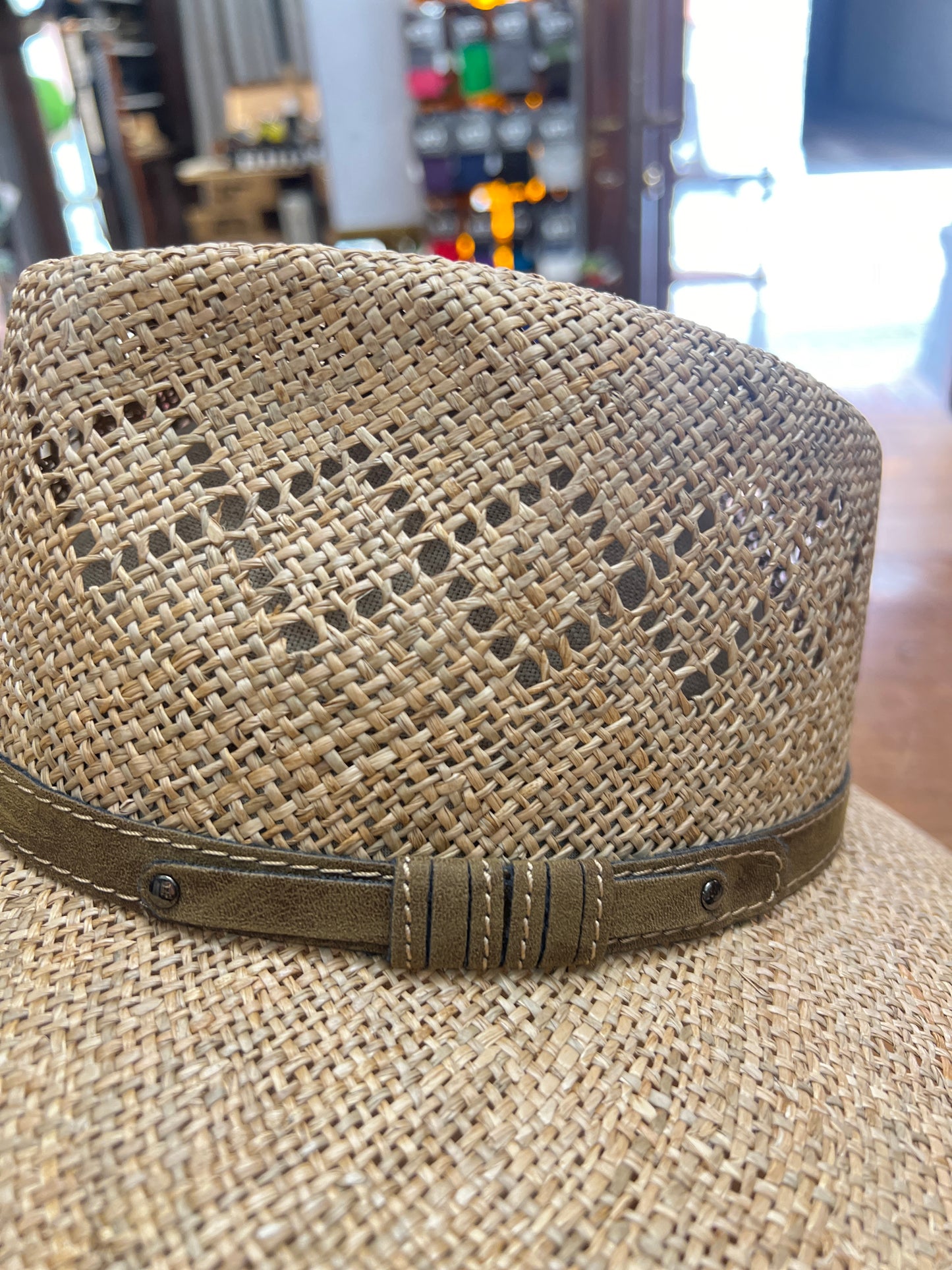 Cappello Fedora Uomo Estivo In Paglia Naturale