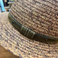 Cappello Estivo con fascia in pelle