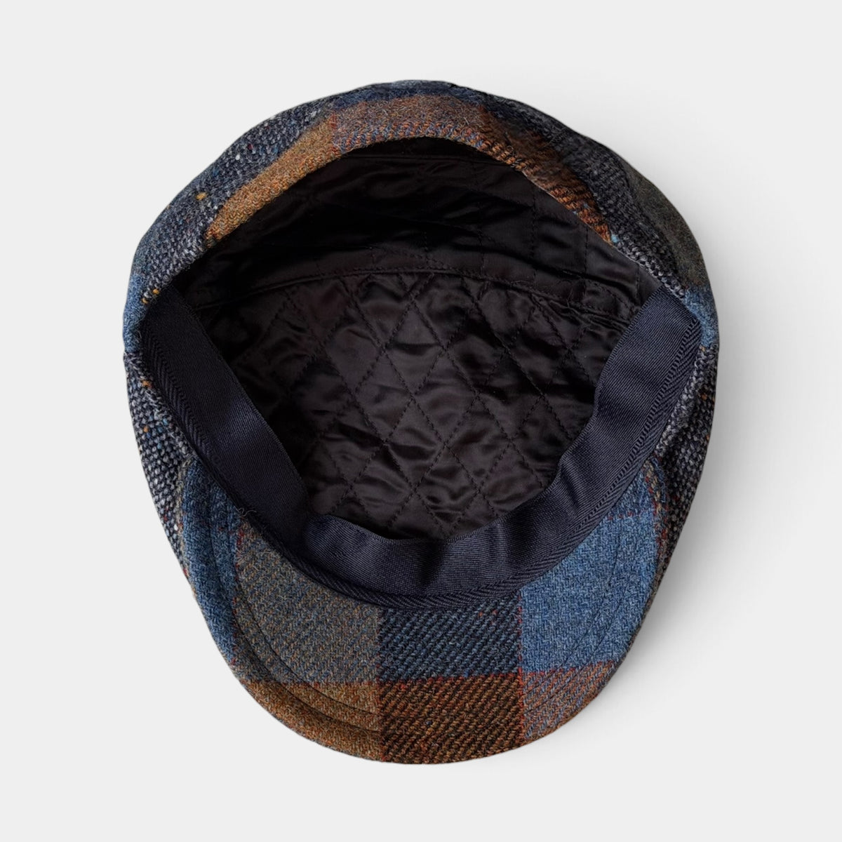 Coppola Invernale In Lana Motivo Patchwork Check