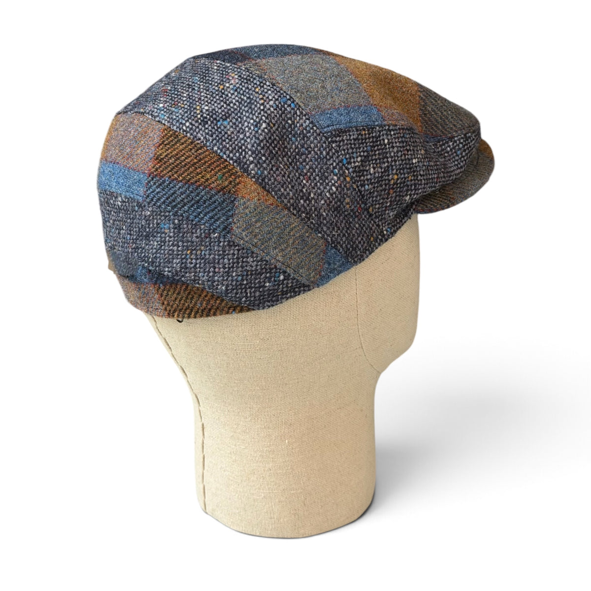 Coppola Invernale In Lana Motivo Patchwork Check