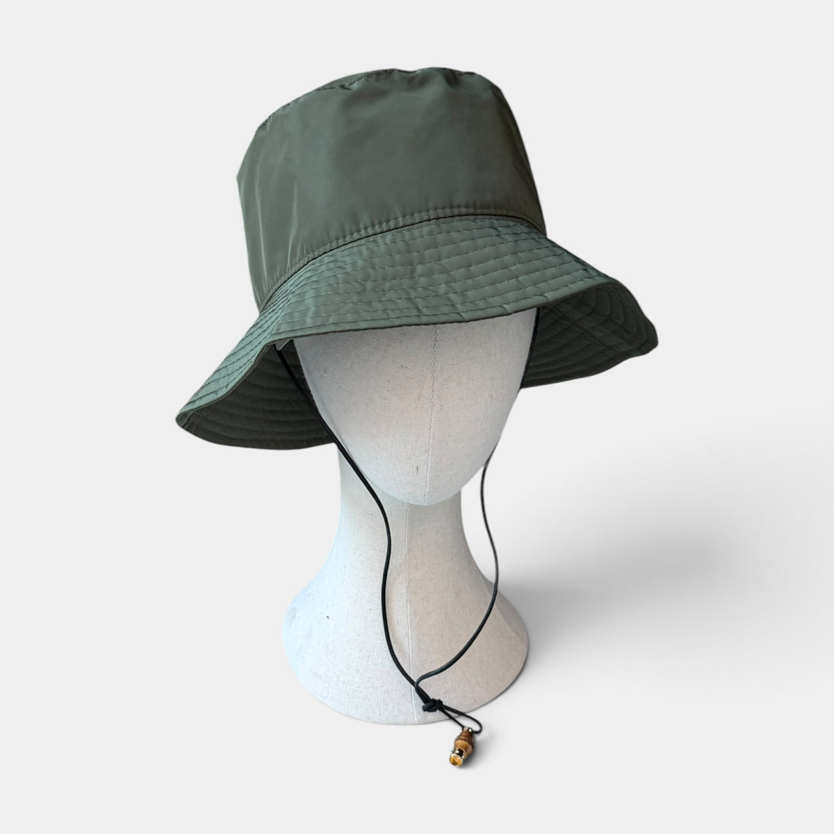 Cappello Bucket Donna Pescatore Impermeabile Con Laccetto Sottogola - Ripiegabile