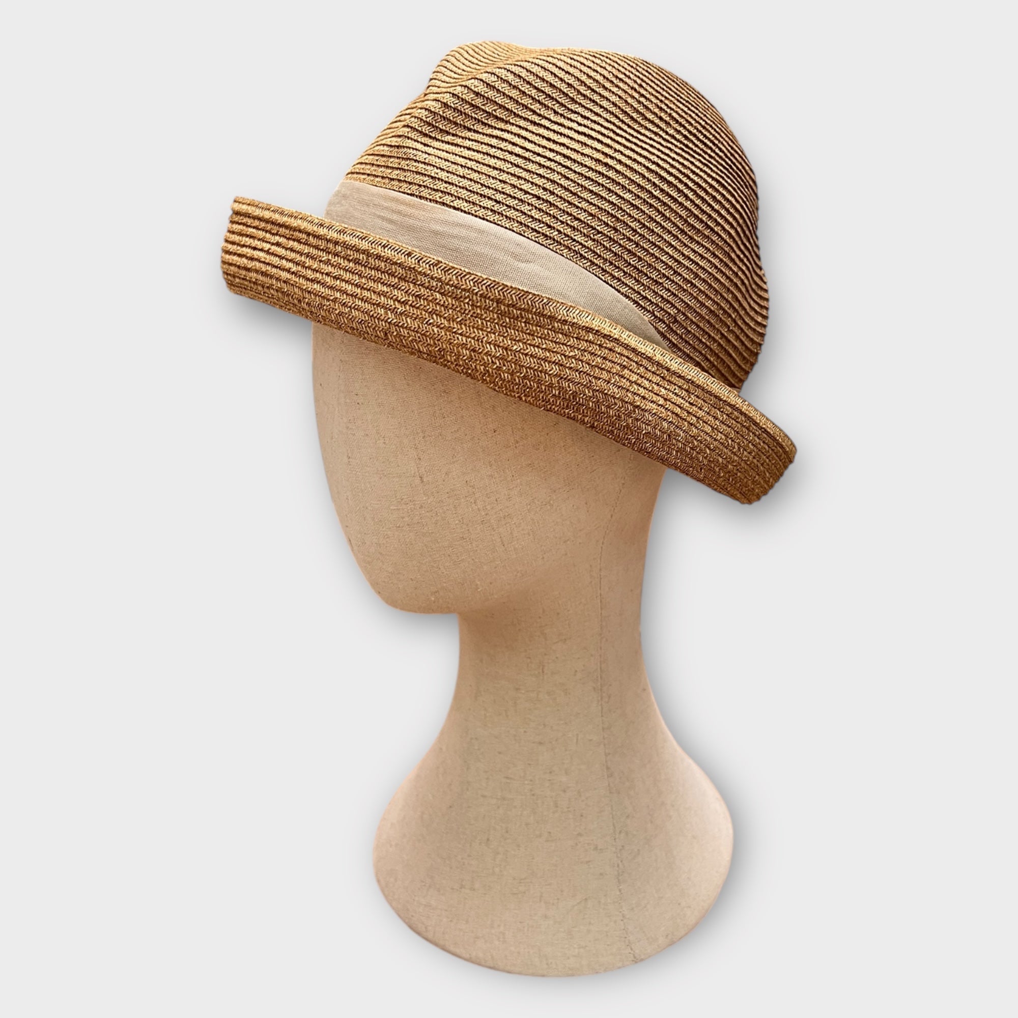 Cappello alla pescatora in misto lino - Panna - Donna Cappello alla pescatora in misto lino - Panna - Donna