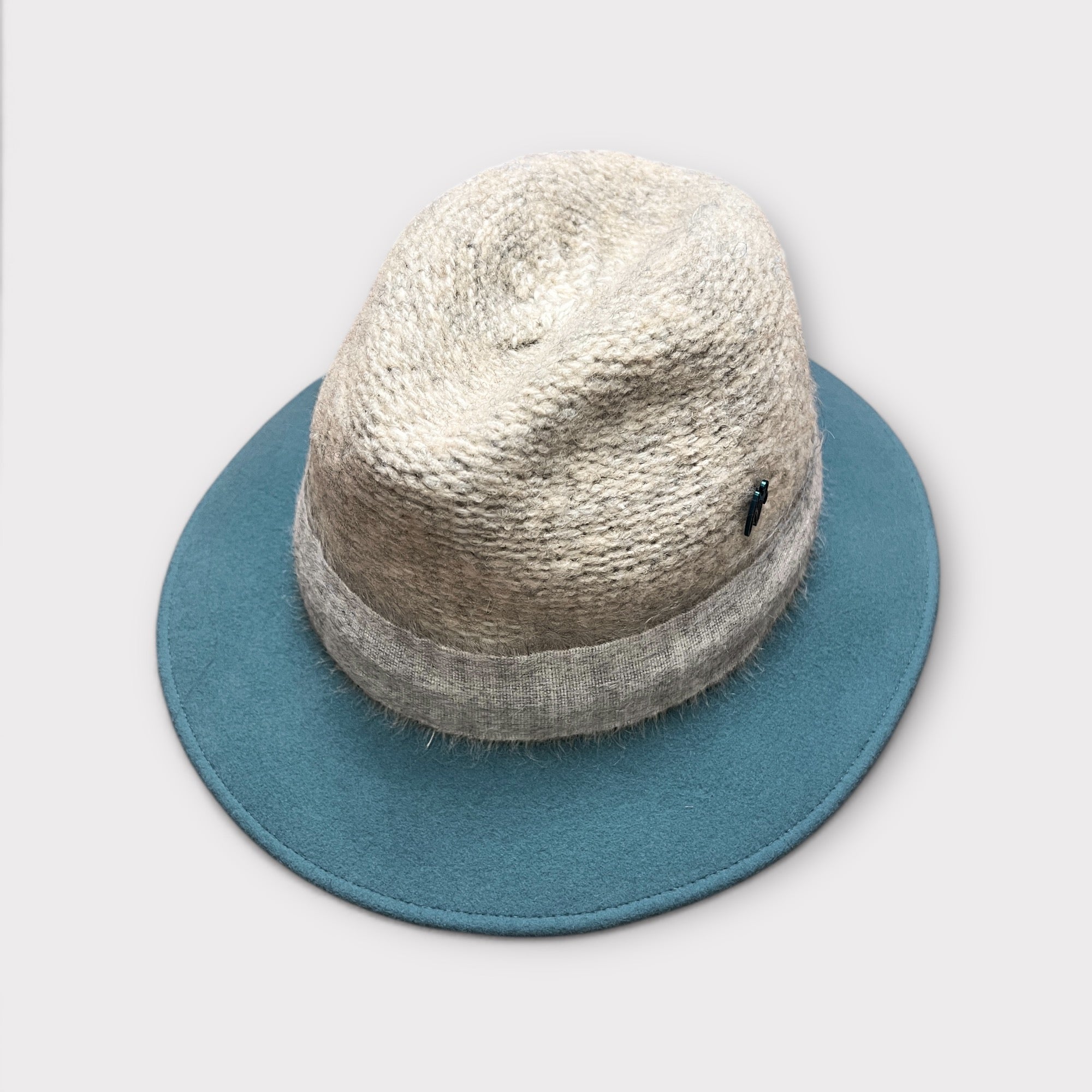 Cappello Fedora maglia e feltro