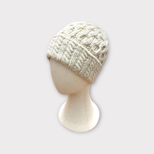 Berretto Beanie Unisex Lana Cashmere Honeycomb Ireland's Eye