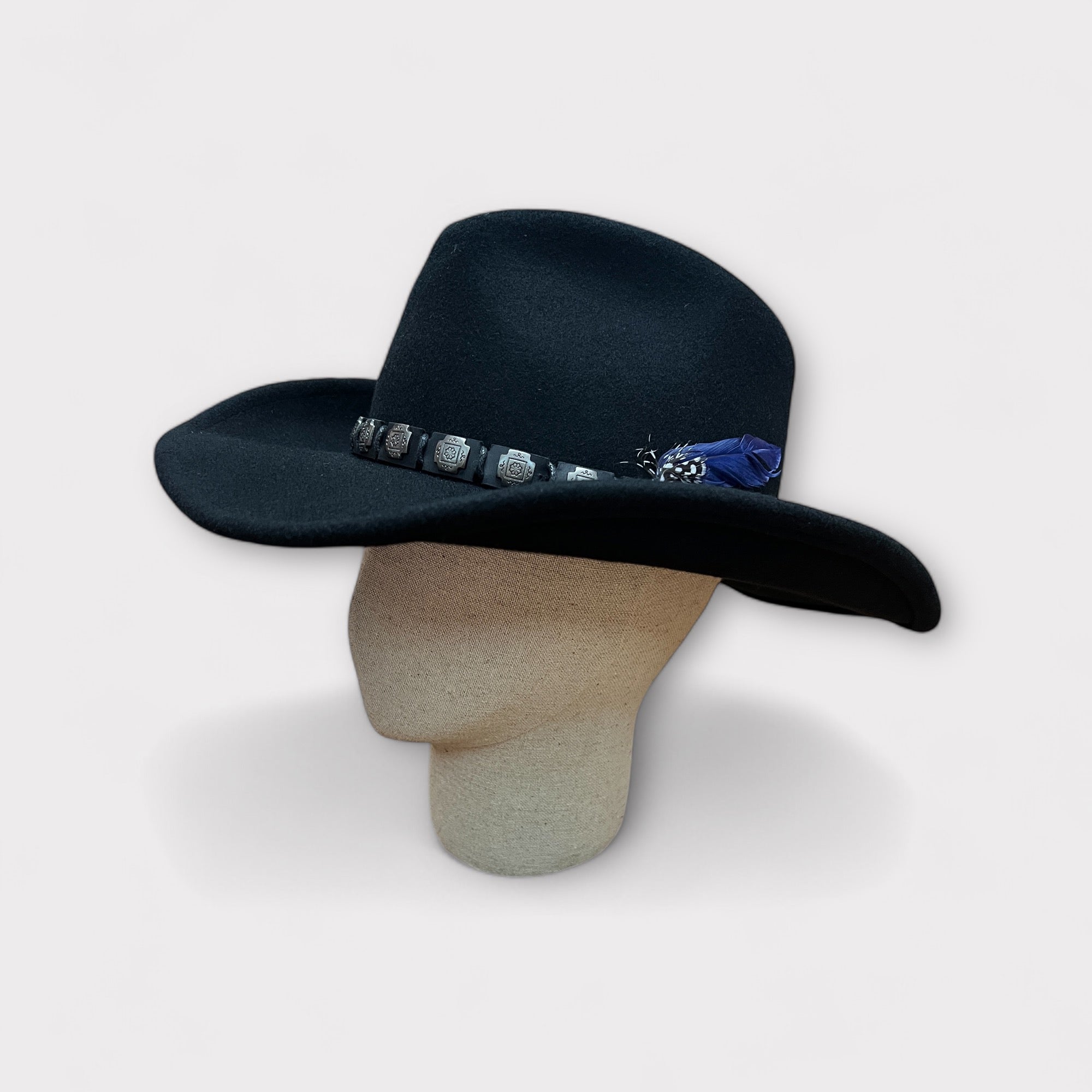 Cappello Stetson Nero Western Cowboy