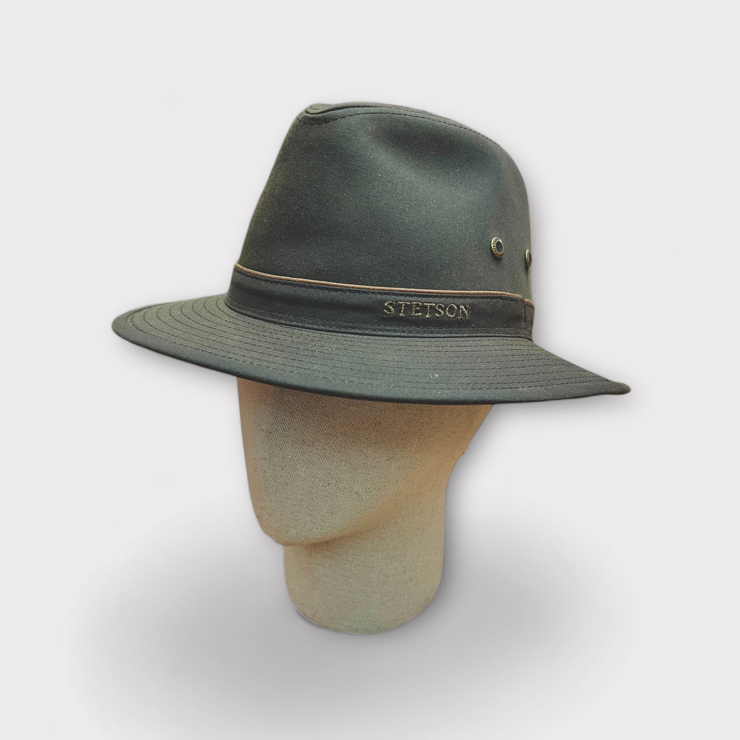 Cappello Stetson Traveller Impermeabile Waxed Cotton