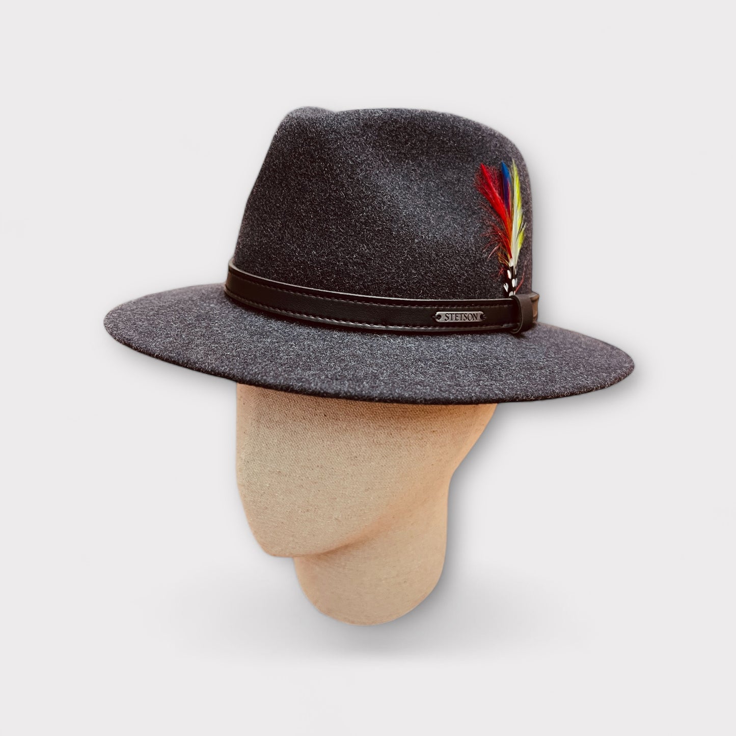 Cappello in feltro Stetson traveller woolfelt blue