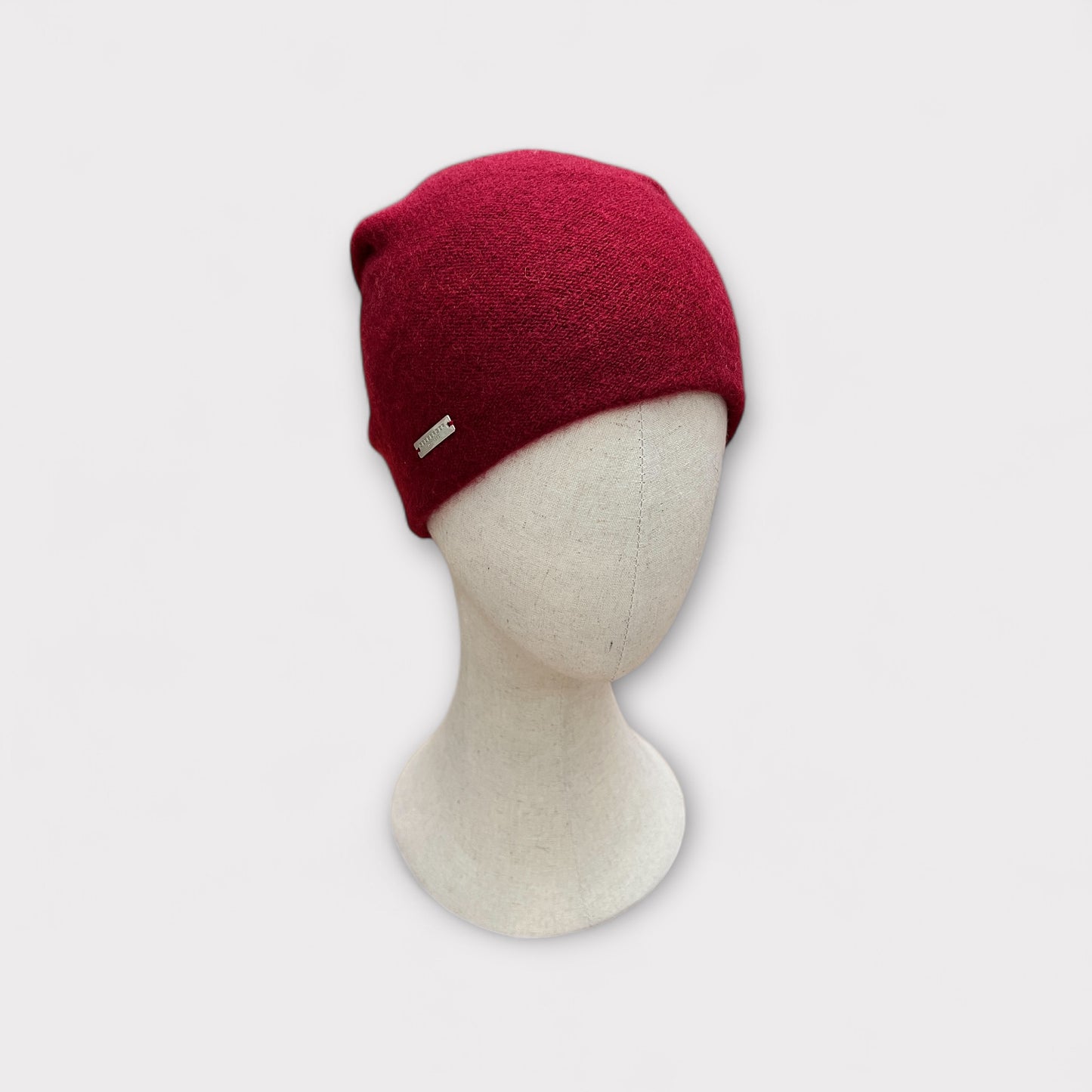 Berretto beanie in puro cashmere