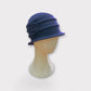 Cappello da donna cloche in lana cotta