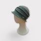 Cappello da donna cloche in lana cotta