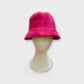 Cloche donna Bucket in angora fuxia