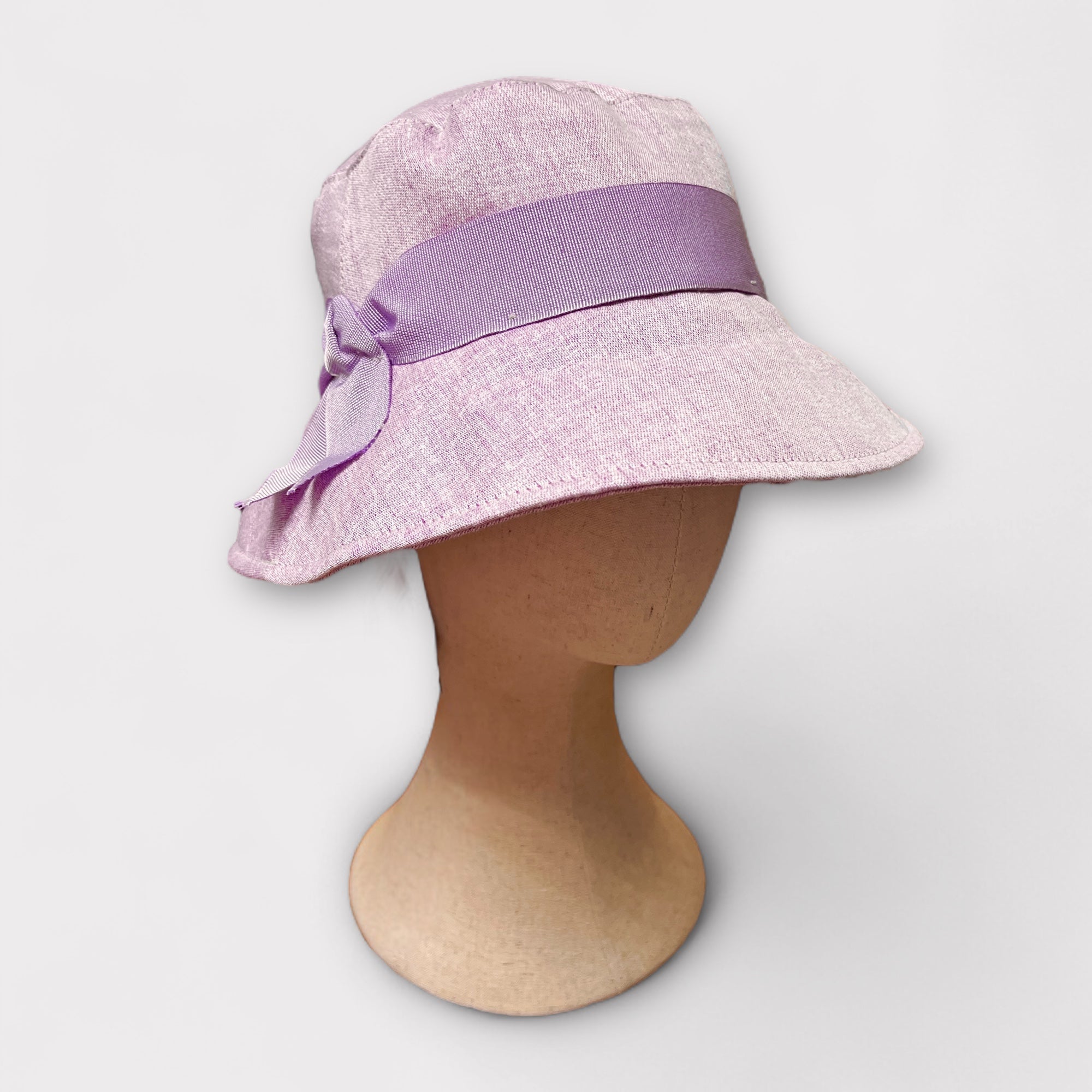 Cappello Estivo Donna In Puro Lino
