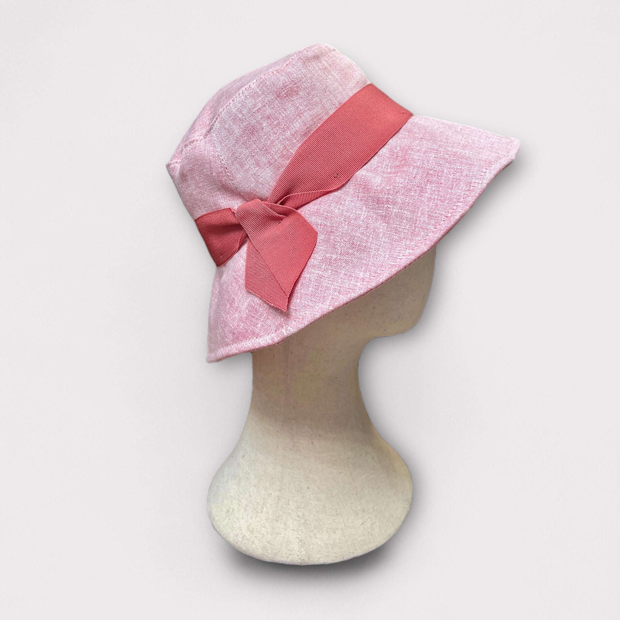 Cappello Estivo Donna In Puro Lino