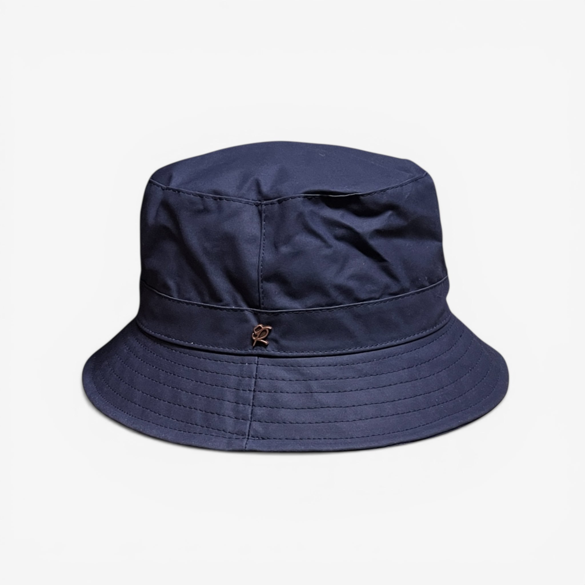 Cappello Pescatore Bucket In Cotone Cerato Revertera - Cappelleria Bacca