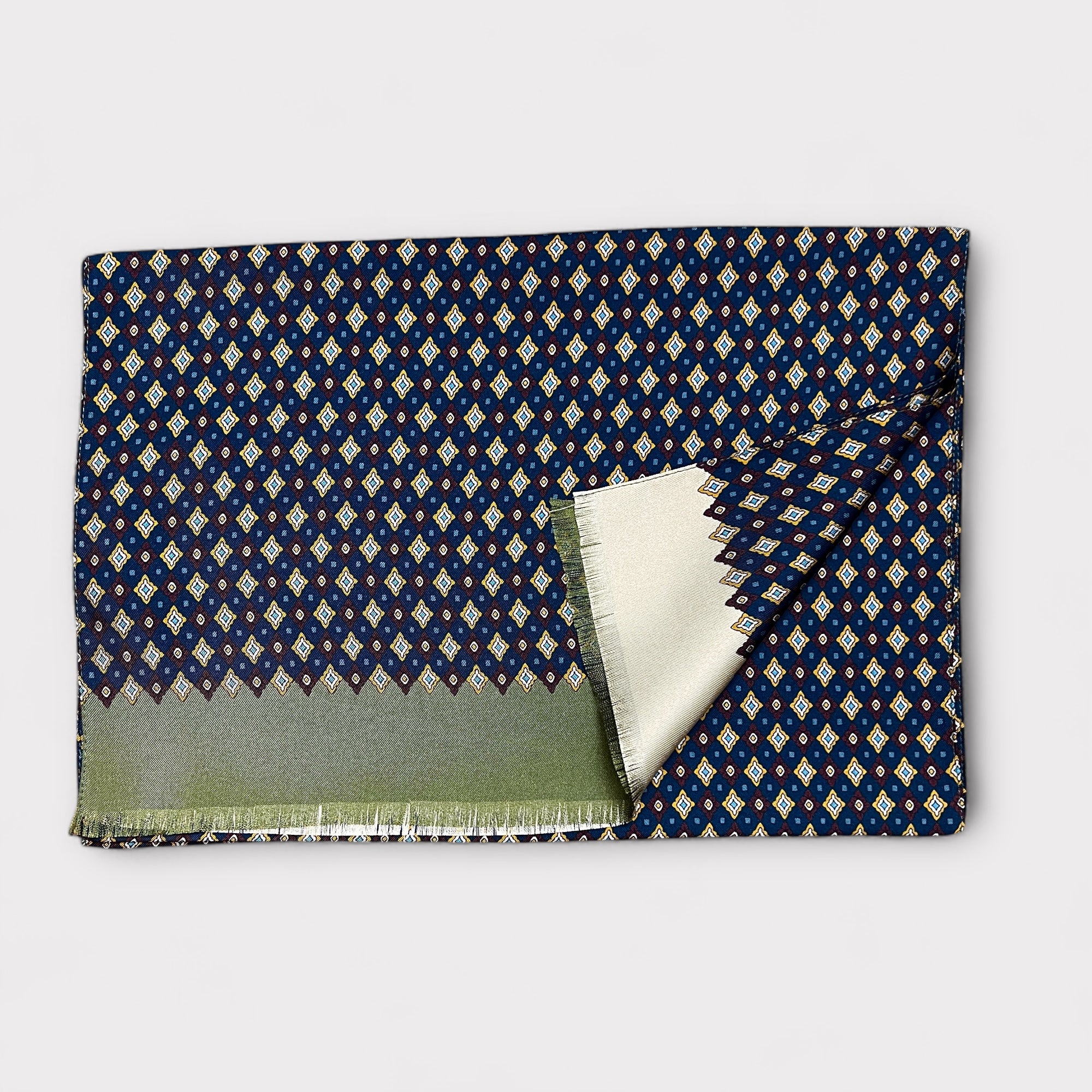 Sciarpa Da Uomo In Pura Seta 35 x 180 cm