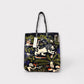 Borsa Shopping bag in velluto nero Inoui Edition Ludwig