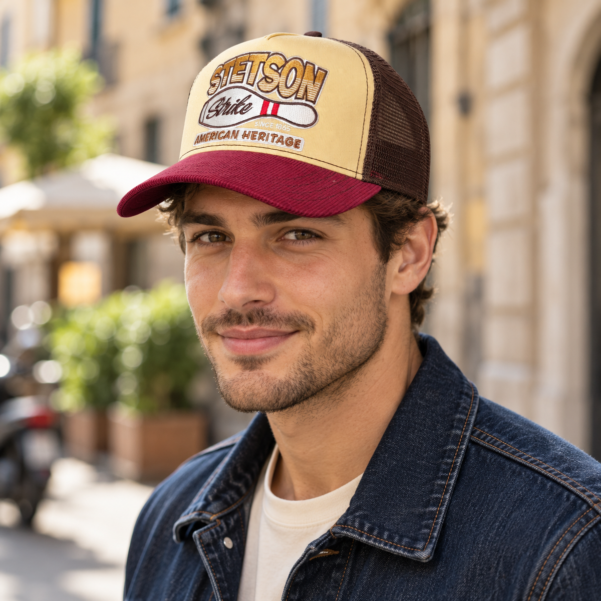 Cappellino Trucker Stetson Strike + Portachiave