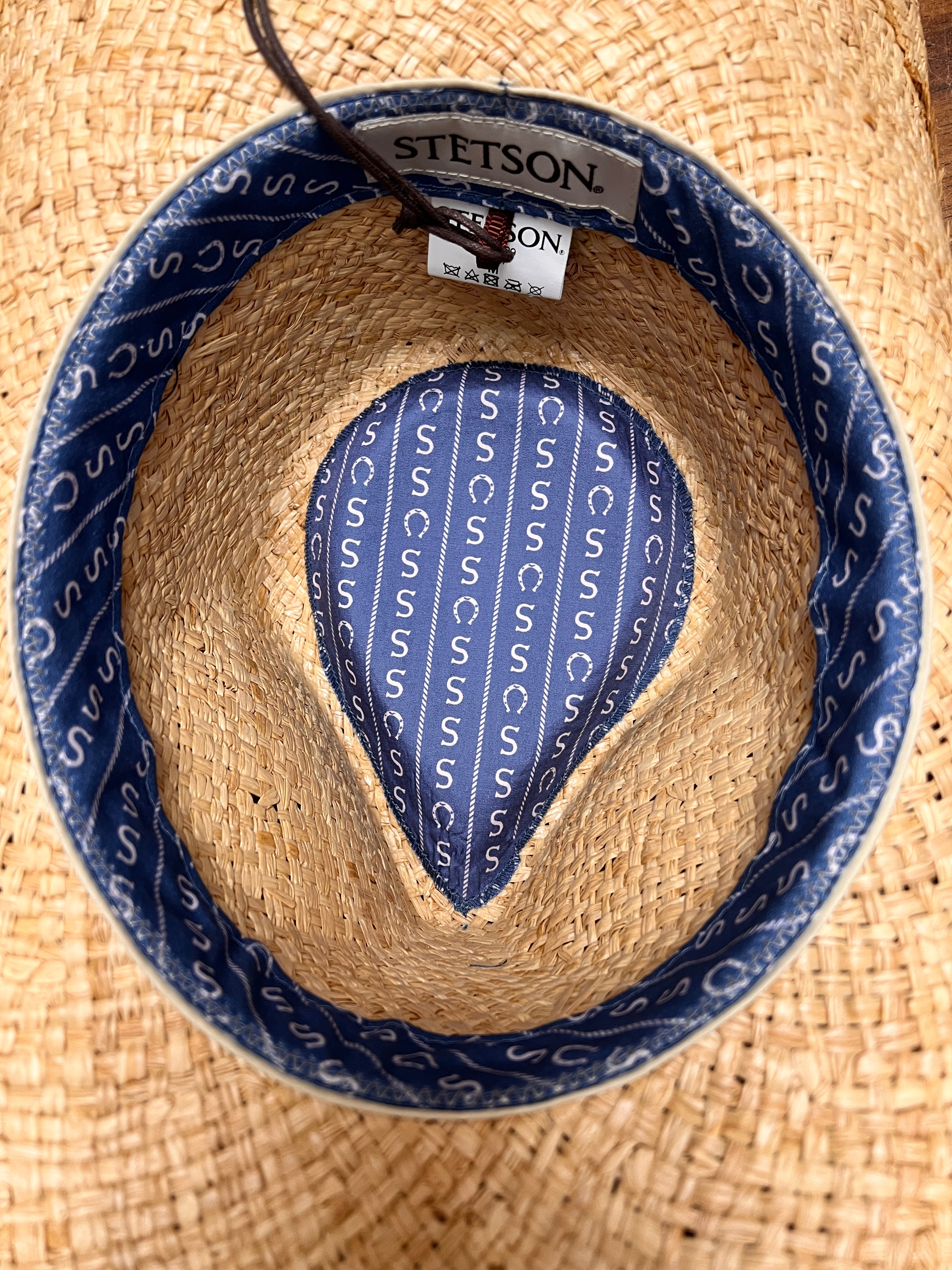 Cappello Country Fair Oaks in Raffia Western Stetson