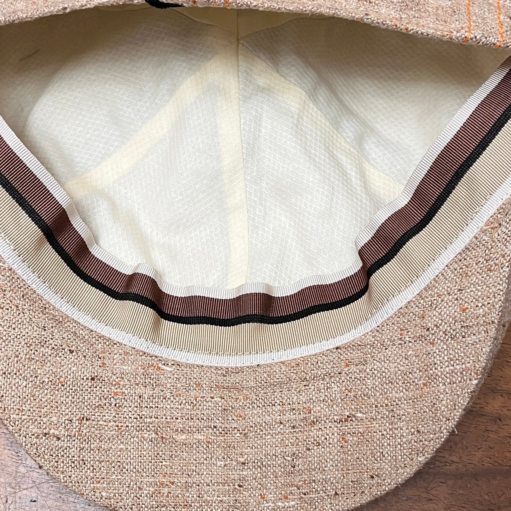 Coppola 6 Spicchi Estiva In lino - Cappelleria Bacca