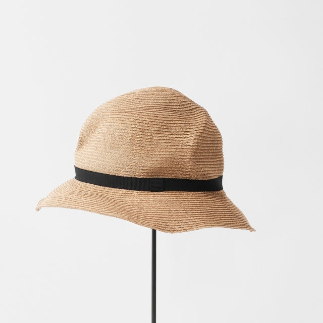 Cappello Estivo Boxed Hat Donna In Paglia Pieghevole - Mature Ha -Ala 6,5 cm