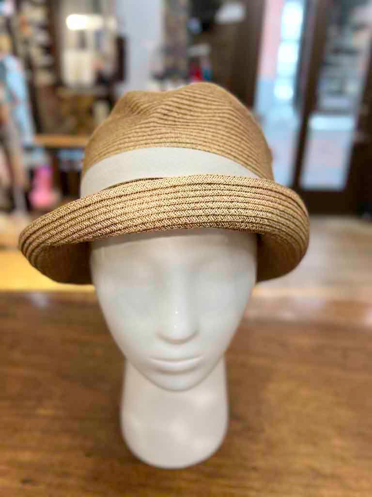 Unisex Hat Small Wing Mature Has Foldable Straw