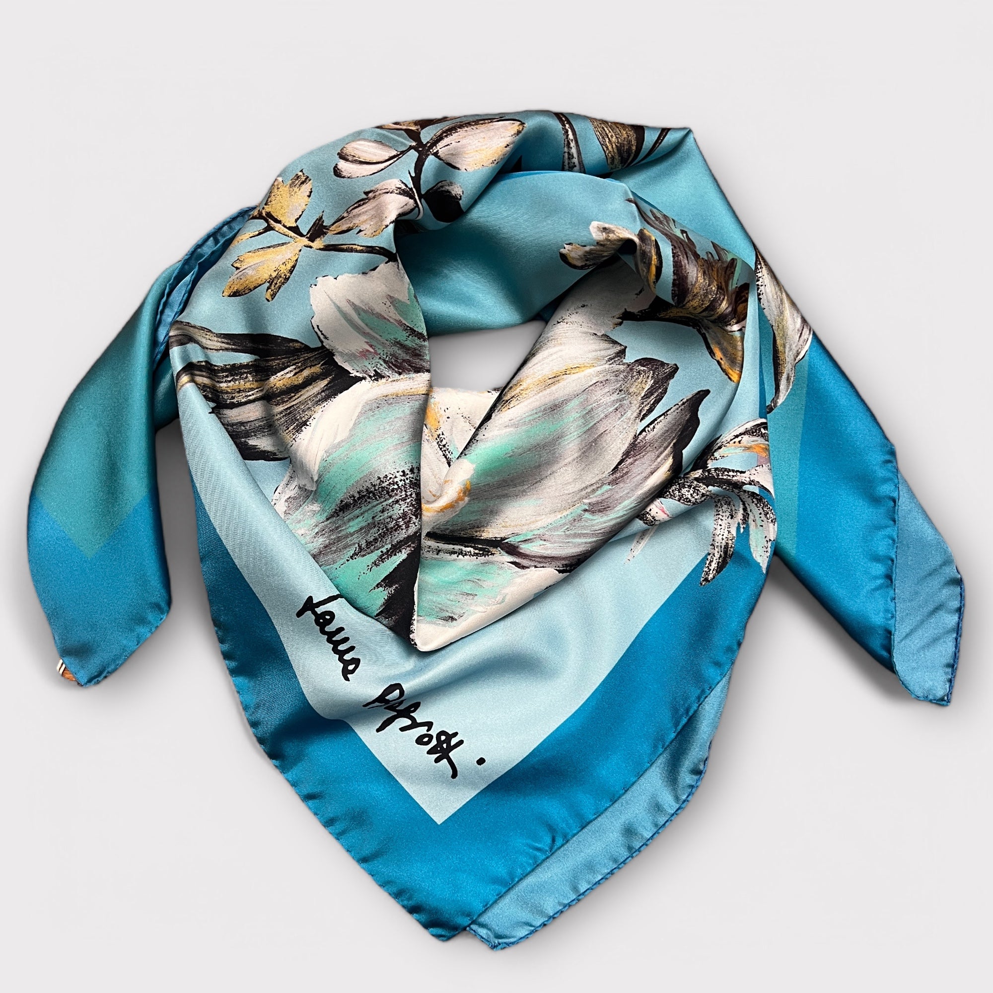 Foulard 90 x 90 in Twill di pura Seta