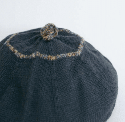 Basco Donna In Maglia Di Lana Con Dettaglio