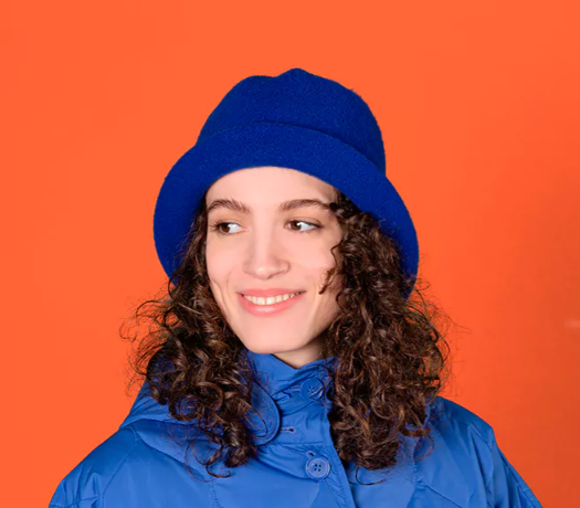 Cappello Cloche In Panno Di Lana Clochard Kopka