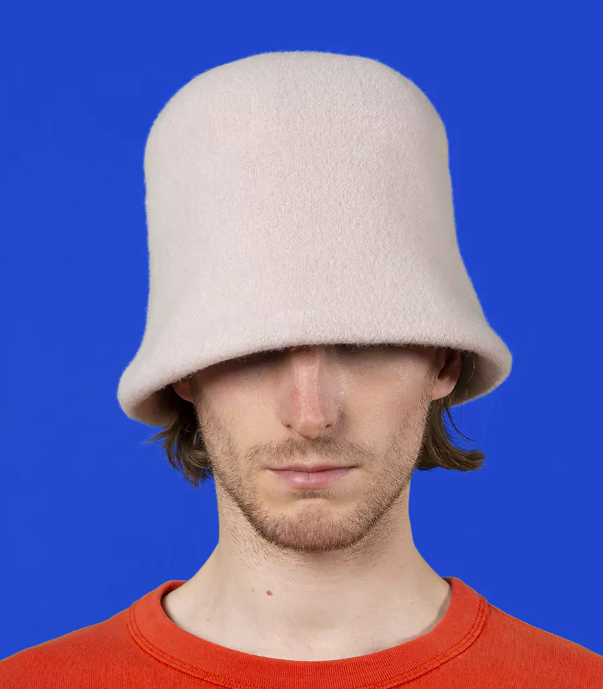 Cappello Cloche In Panno Di Lana Clochard Kopka