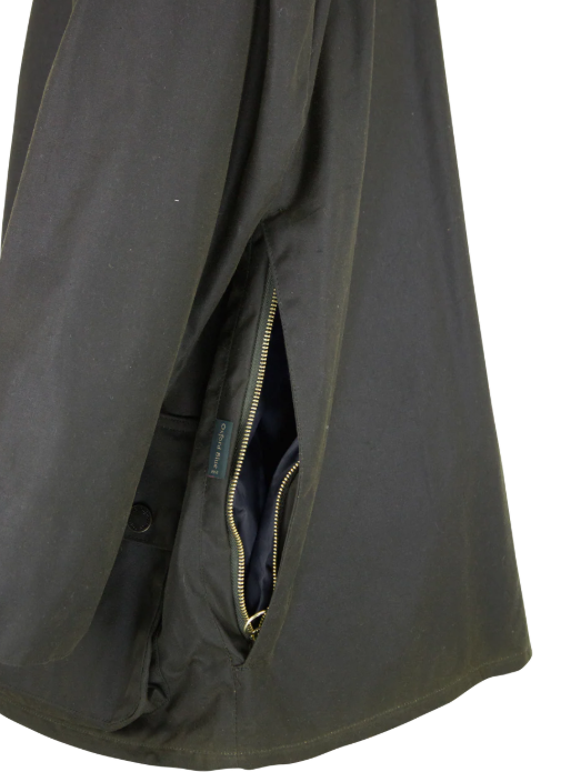 Giacca Gamekeeper Wax Jacket Oxford Blue