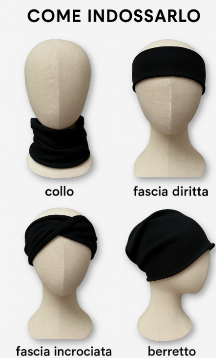 Collo Unisex In Puro Cotone Kopka