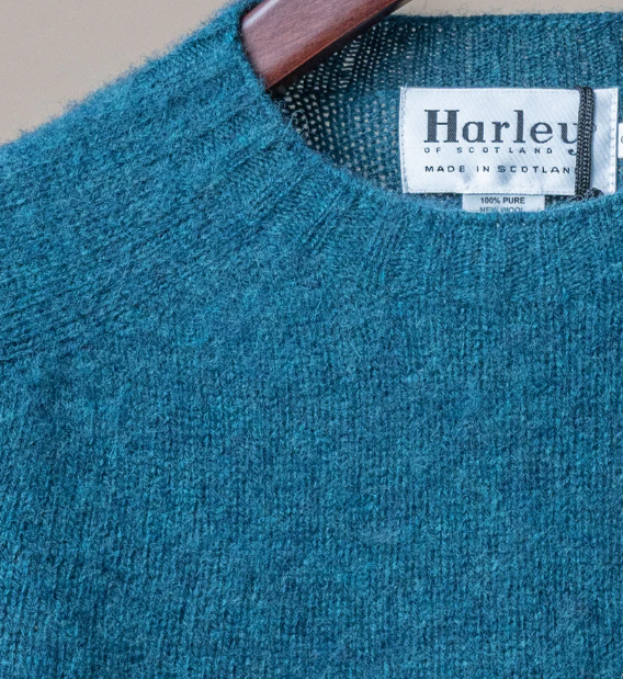 Maglione Unisex In Pura Lana Shaggy Harley Of Scotland