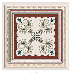 Foulard Unisex 70x70 In Puro Cotone - Cappelleria Bacca