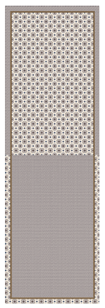 Sciarpa Estiva Unisex 60x180 cm Con Motivo Fiori - Cappelleria Bacca