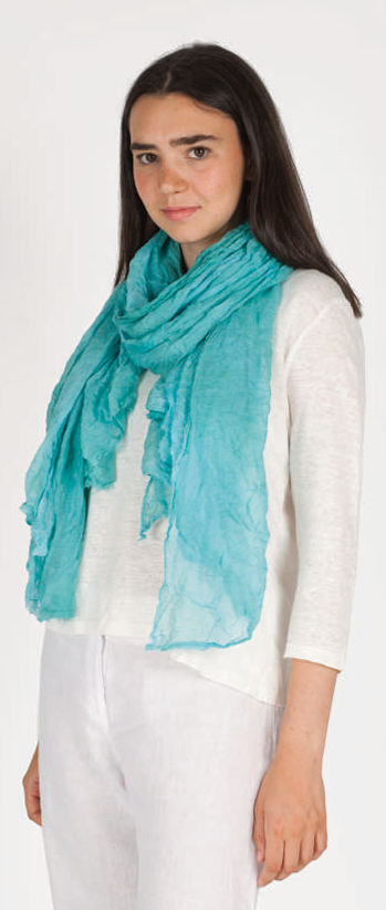 Stola Leggera Estiva In Modal e Seta Tinta Unita 150x190 cm