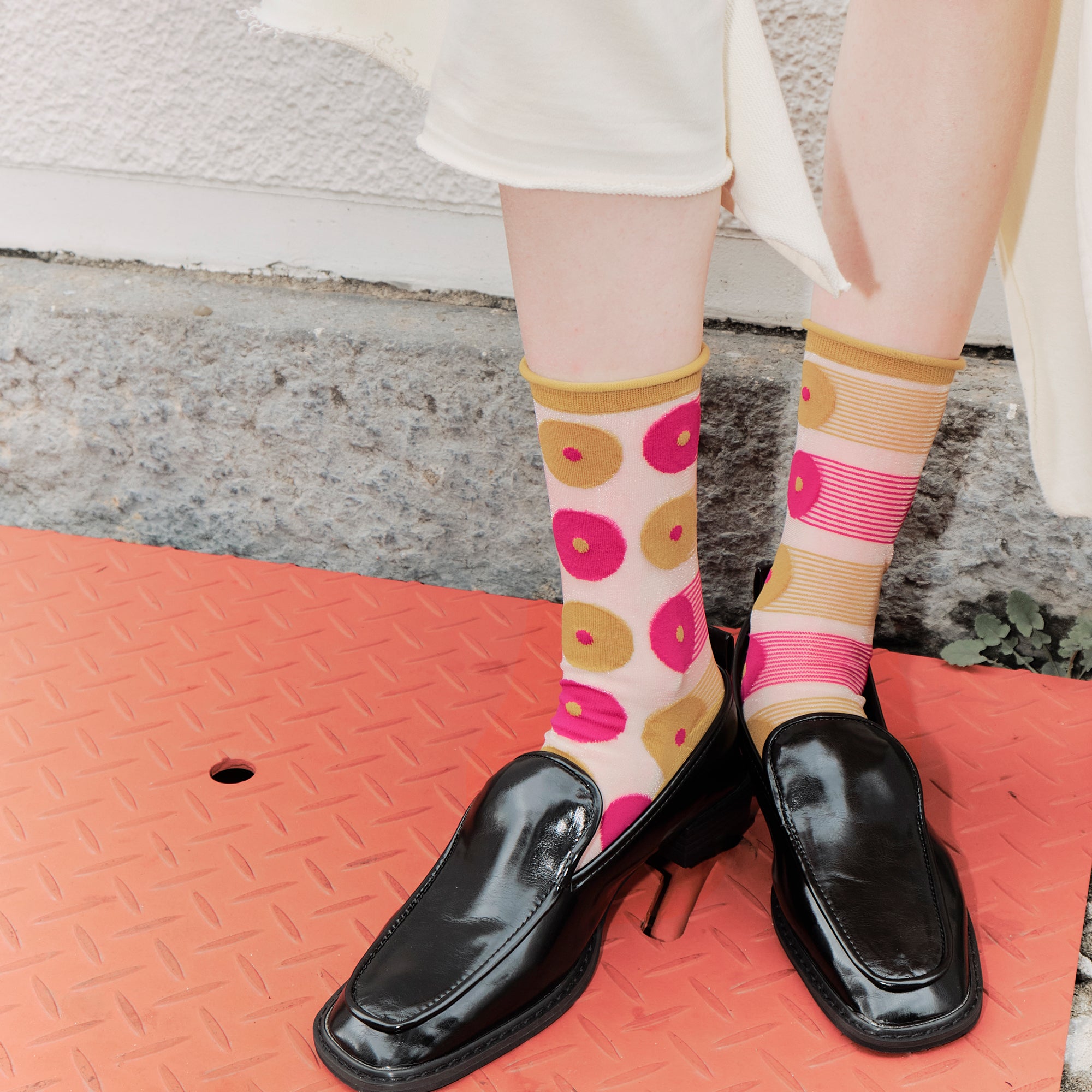 Calzini Da Donna Spaiati Pink Bubble - Cappelleria Bacca