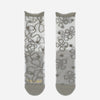 Calzini Da Donna Diversi In Tulle E Cotone Grey Florin - Cappelleria Bacca