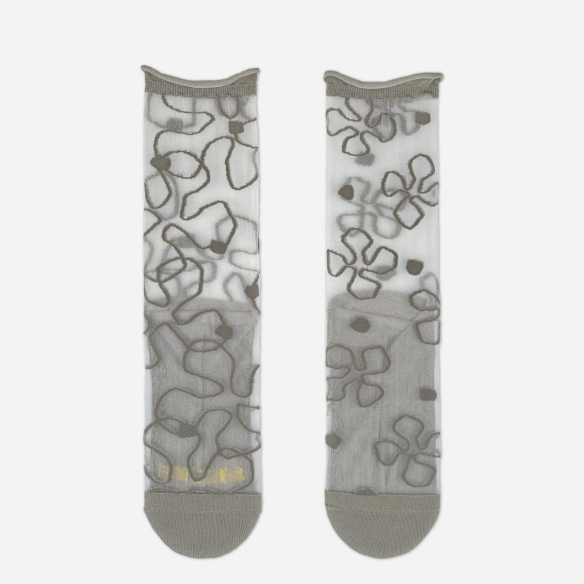 Calzini Da Donna Diversi In Tulle E Cotone Grey Florin - Cappelleria Bacca